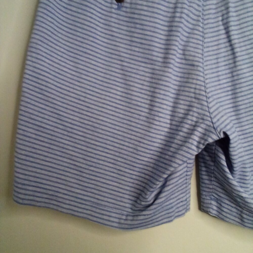 Gap Shorts Women 29 7" Short Casual Stripe Blue - Picture 12 of 14